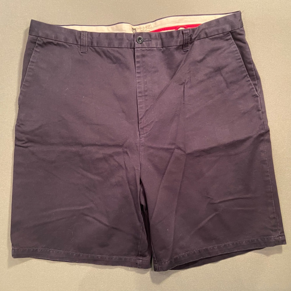 Men’s‎ Gap Vintage Cotton Blue Khaki Shorts, Clean Cut, no pleats, Size Waist 44